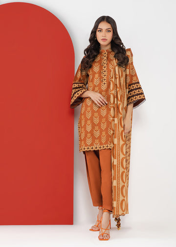 Alkaram MS-18-23-Mustard Mid Summer Collection Online Shopping